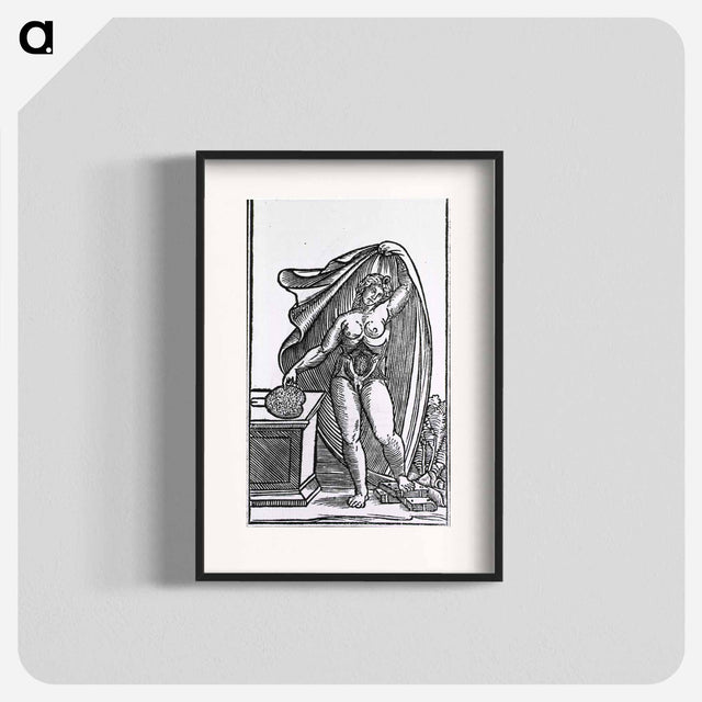 アートポスター-Anatomy of the Female Body
 - 国立医学図書館 Poster.