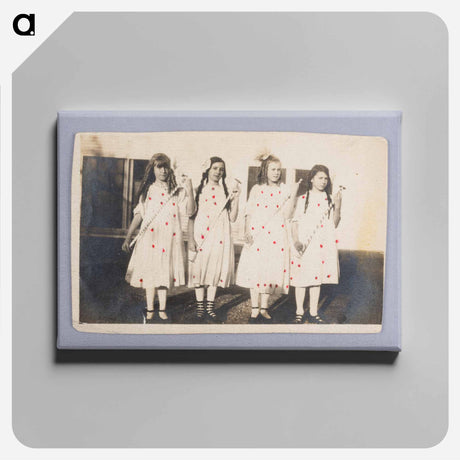 アートパネル-Four Girls with Wands
 - セントルイス美術館 Canvas.