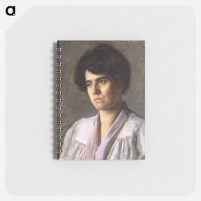 アートメモ帳-Portrait of Harriet Husson Carville - トーマス エイキンズ Memo.
