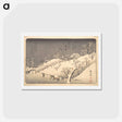 アートポストカード-Asukayama in Evening Snow
 - 歌川 広重 Postcard.