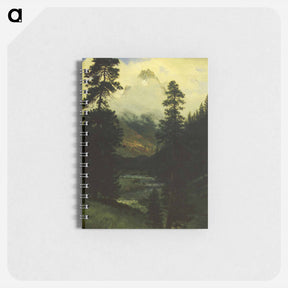 アートメモ帳-Landers Peak - アルバート ビアスタット Memo.