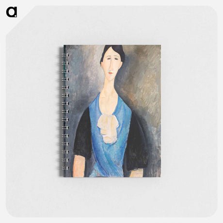 アートメモ帳-Young Woman in Blue
 - バーンズ・コレクション Memo.