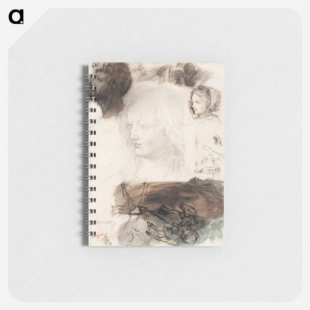 アートメモ帳-Sheet of Studies and Sketches
 - クリーブランド美術館 Memo.