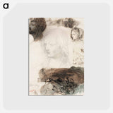 アートポストカード-Sheet of Studies and Sketches
 - クリーブランド美術館 Postcard.