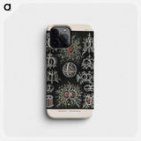 Marine life illustration - エルンスト ヘッケル Phone Case.