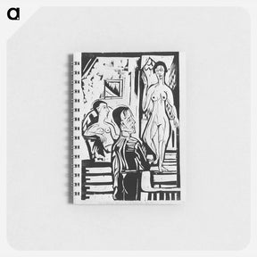 アートメモ帳-The Painter and Two Women - エルンスト ルートヴィヒ キルヒナー Memo.