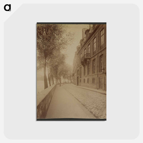 アートポストカード-Hôtel Lauzun, 17 Quai d'Anjou
 - ウジェーヌ アジェ Postcard.