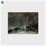 3-79_Gustave-Courbet_postcard