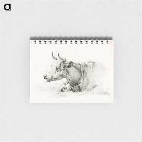 アートメモ帳-Lying cow - ジャン ベルナール Memo.