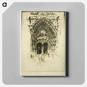 アートパネル-South Door, Beauvais
 - ジョセフ ペネル Canvas.