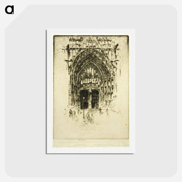 South Door, Beauvais
 - ジョセフ ペネル Postcard.