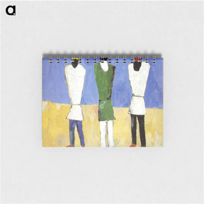 アートメモ帳-Peasants - カジミール マレーヴィチ Memo.