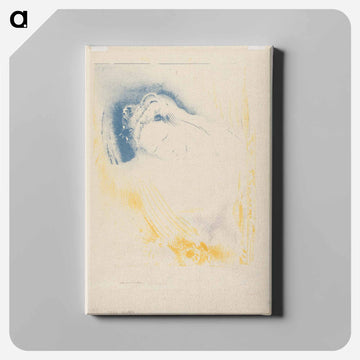 The Shulamite - オディロン ルドン Canvas.