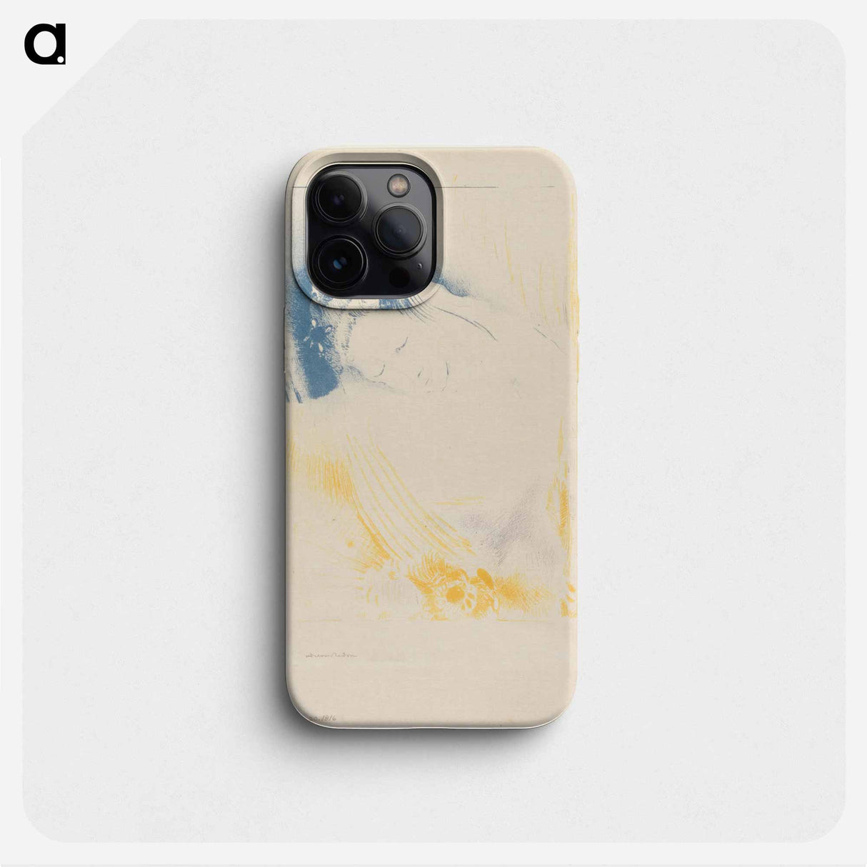 The Shulamite - Odilon Redon Phone Case.