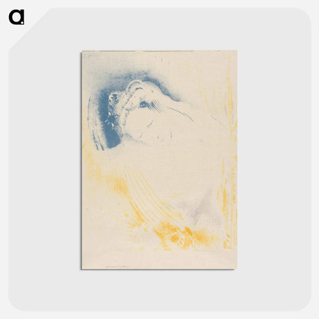 アートポストカード-The Shulamite - オディロン ルドン Postcard.