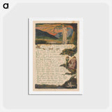 アートポストカード-Holy Thursday - ウィリアム ブレイク Postcard.