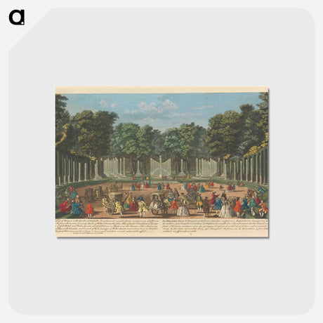 アートポストカード-The Theatre of Water
 - イェール大学アートギャラリー Postcard.
