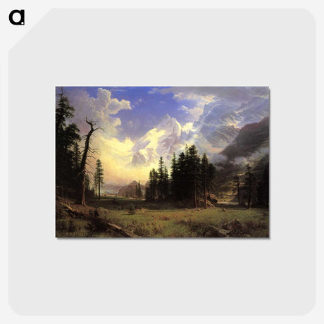 3-7_Albert-Bierstadt_postcard