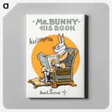 アートパネル-Mr. Bunny, His Book
 - ボストン公共図書館 Canvas.