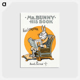 アートポストカード-Mr. Bunny, His Book
 - ボストン公共図書館 Postcard.
