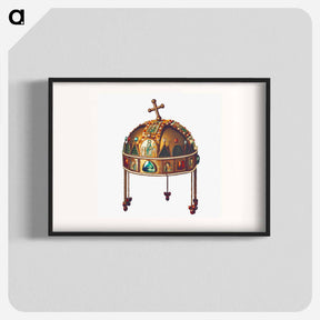 アートポスター-Hungarian Holy Crown
 - 大英図書館 Poster.