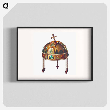 アートポスター-Hungarian Holy Crown
 - 大英図書館 Poster.