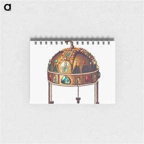 アートメモ帳-Hungarian Holy Crown
 - 大英図書館 Memo.