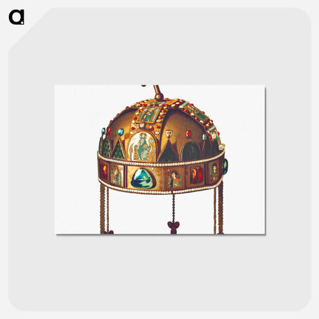 アートポストカード-Hungarian Holy Crown
 - 大英図書館 Postcard.