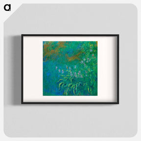 アートポスター-Irises - クロード モネ Poster.