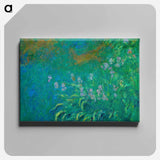 Irises - Claude Monet Canvas.
