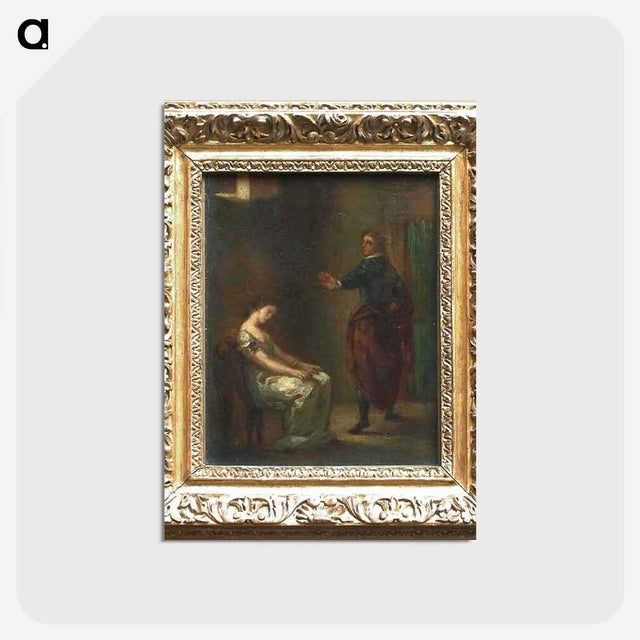 3-7_Eugene-Delacroix_postcard