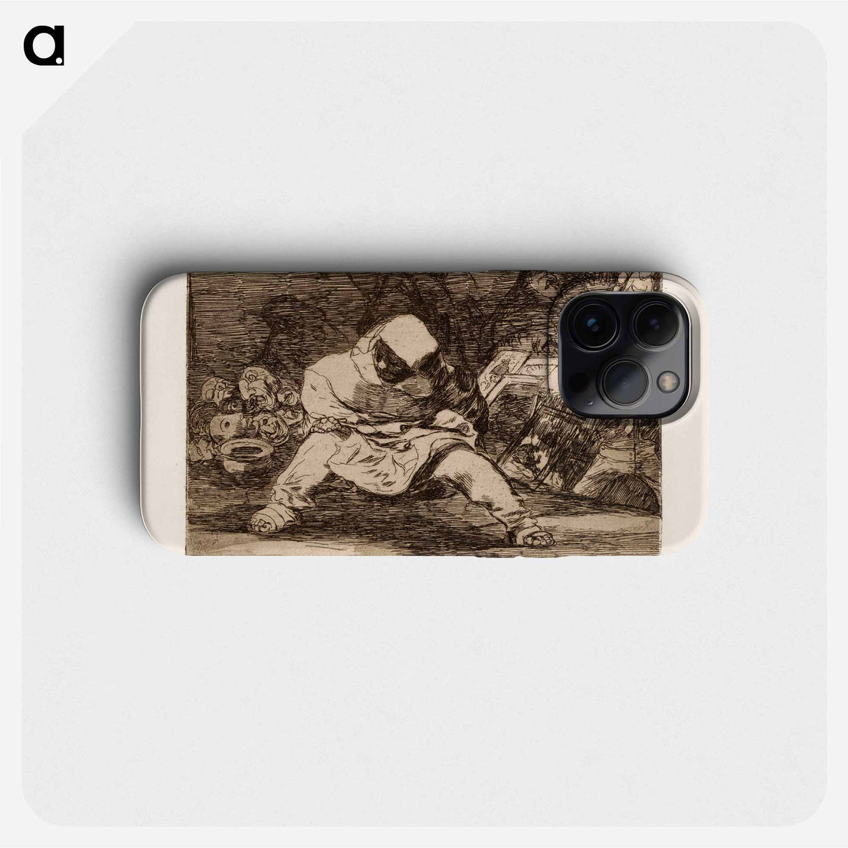 I love you! (I love you!) - Francisco de Goya Phone Case.