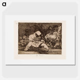 Mikä mielettömyys! (que locura!) - フランシスコ デ ゴヤ Poster.