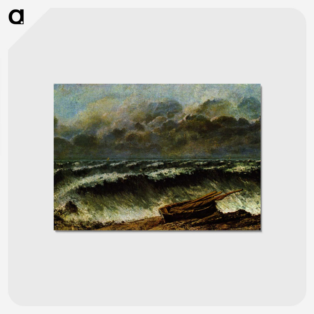 3-7_Gustave-Courbet_postcard