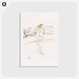 アートポストカード-Young acrobat in the arena - アンリ ド トゥールーズ ロートレック Postcard.