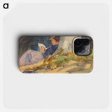 Resting - John Singer Sargent Phone Case.