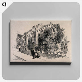 アートパネル-St. John's College, Oxford
 - ジョセフ ペネル Canvas.