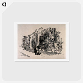 アートポストカード-St. John's College, Oxford
 - ジョセフ ペネル Postcard.