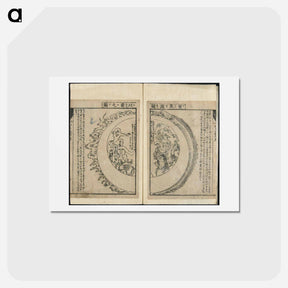 アートポストカード-Original from the Minneapolis Institute of Art - 喜多川 歌麿 Postcard.