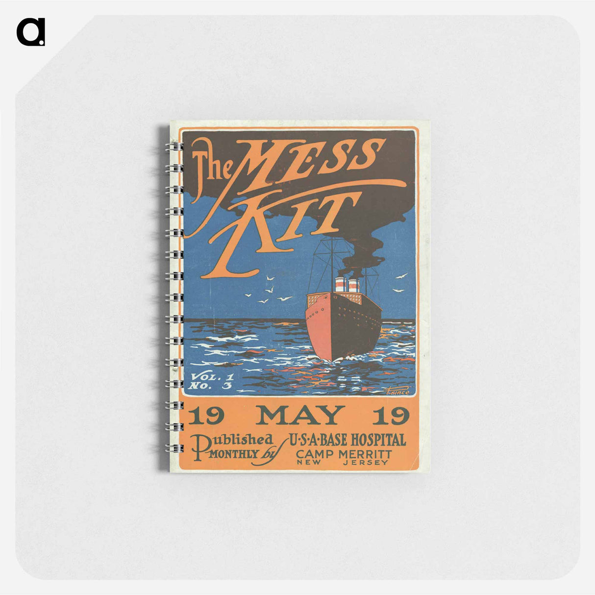 アートメモ帳-The Mess-Kit, Vol. 1, No. 3
 - 国立医学図書館 Memo.