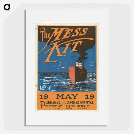 アートポスター-The Mess-Kit, Vol. 1, No. 3
 - 国立医学図書館 Poster.