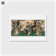 アートポストカード-The First Lunar Month
 - 歌川 国貞 Postcard.