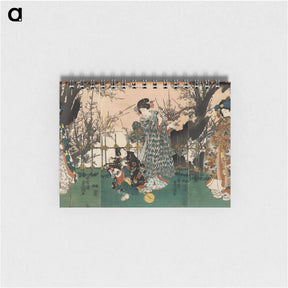 アートメモ帳-The First Lunar Month
 - 歌川 国貞 Memo.