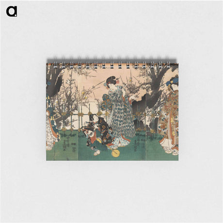 アートメモ帳-The First Lunar Month
 - 歌川 国貞 Memo.