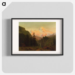 アートポスター-Landscape - アルバート ビアスタット Poster.