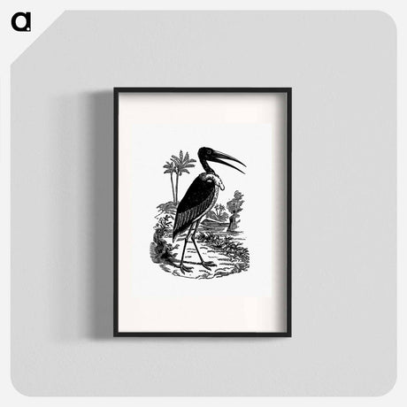 アートポスター-Greater Adjutant
 - 大英図書館 Poster.