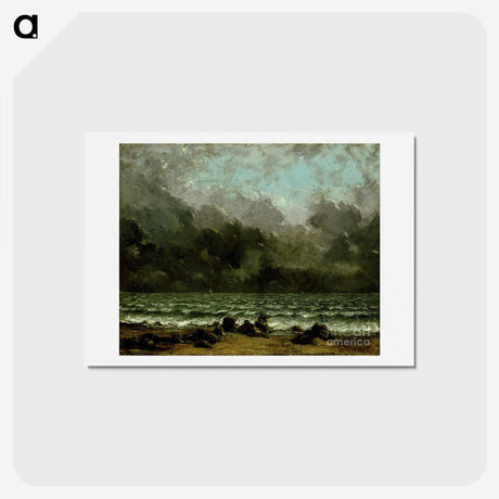 3-80_Gustave-Courbet_hagaki