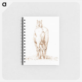 アートメモ帳-Standing horse - ジャン ベルナール Memo.