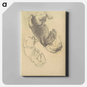 アートパネル-The Fall of Gog and Magog - ジョン シンガー サージェント Canvas.