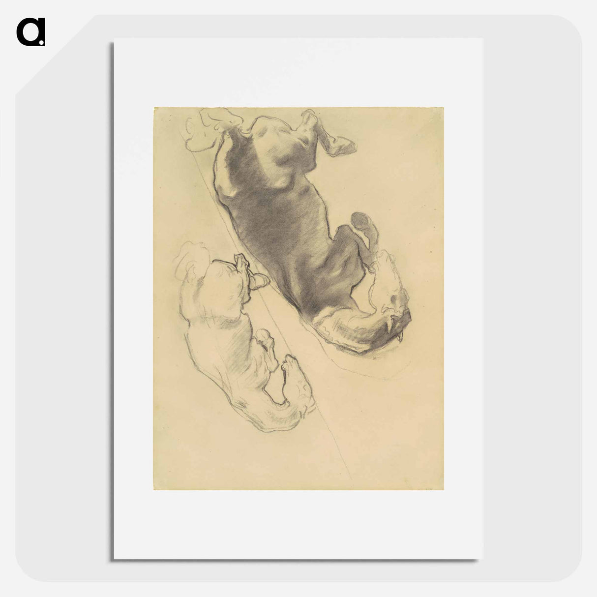 アートポスター-The Fall of Gog and Magog - ジョン シンガー サージェント Poster.